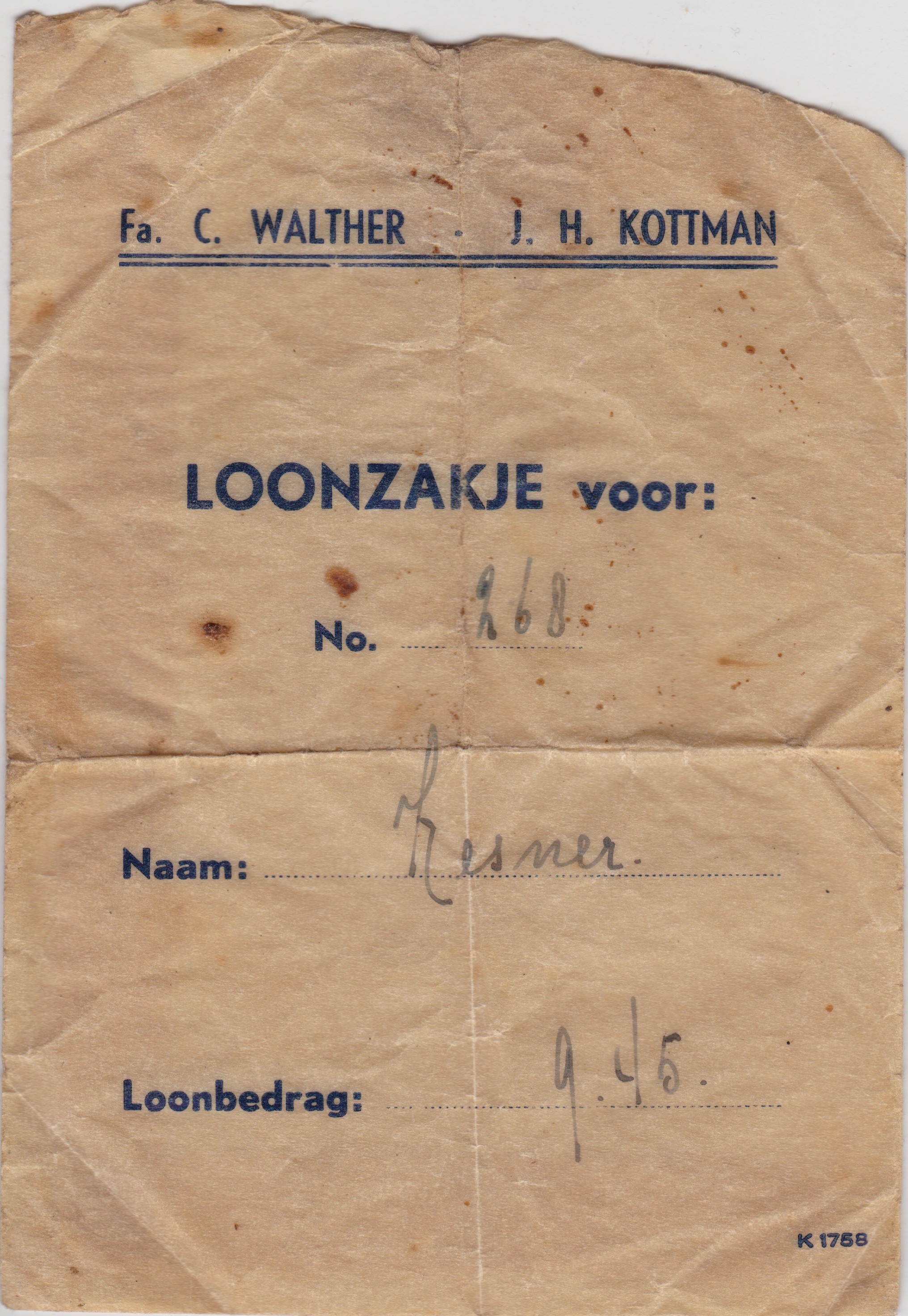 Loonzakje